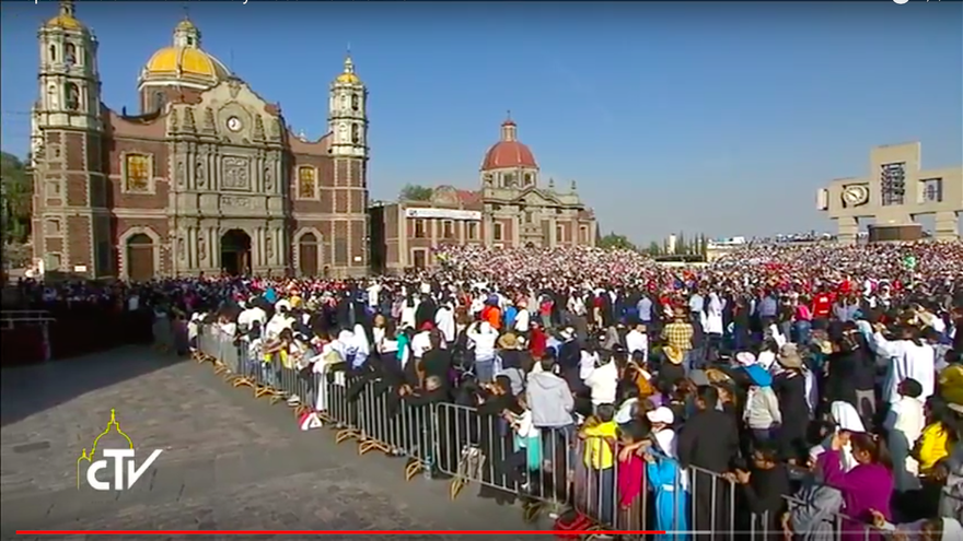 Santa Misa en la Basílica de Guadalupe