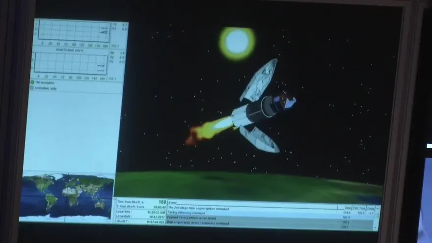 Lanzado al espacio el satélite que vigilará la contaminación del planeta