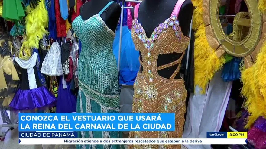 El vestuario que usará la reina del Carnaval capitalino