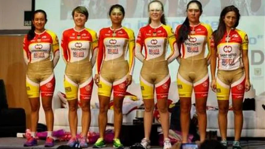 Ciclistas colombianas no piensan cambiar uniforme