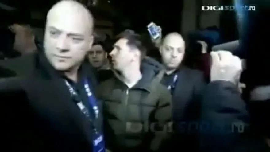 Messi llega a Rumania