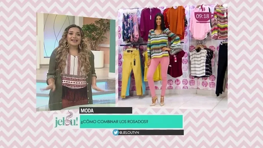 Atrévete a combinar distintas tonalidades de rosado