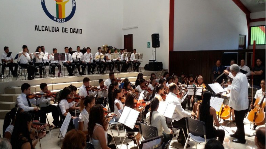 Orquesta Juvenil de Natá de los Caballeros.