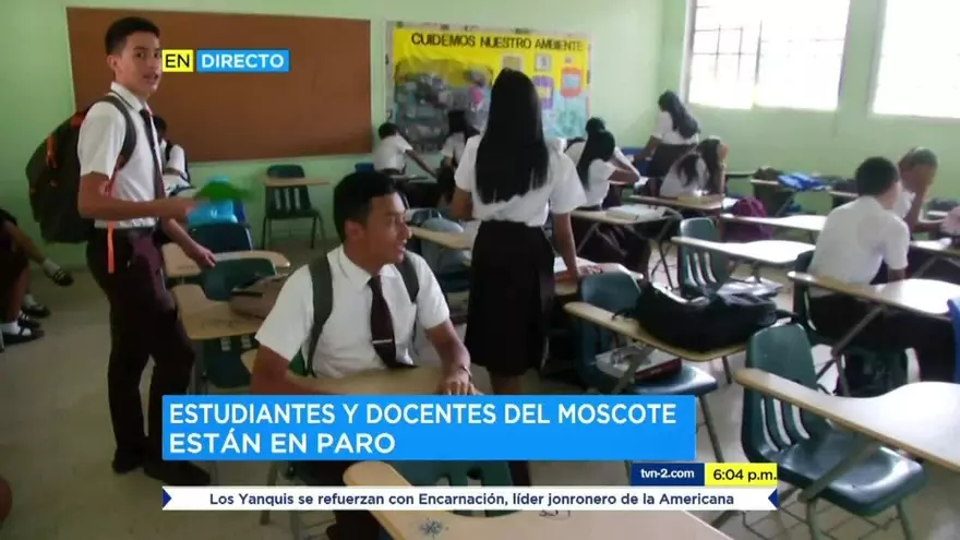 Docentes y estudiante decretan paro en el Moscote