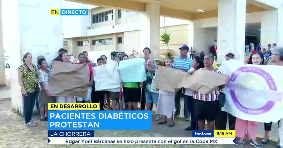 Pacientes de diabetes protestan por falta de insulina en el hospital ...