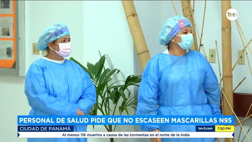 Personal de salud pide que no escaseen mascarillas N95