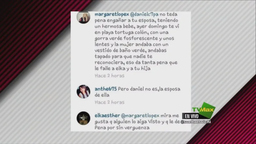 Daniel C7 ¿Quema a la mamá de la beby?