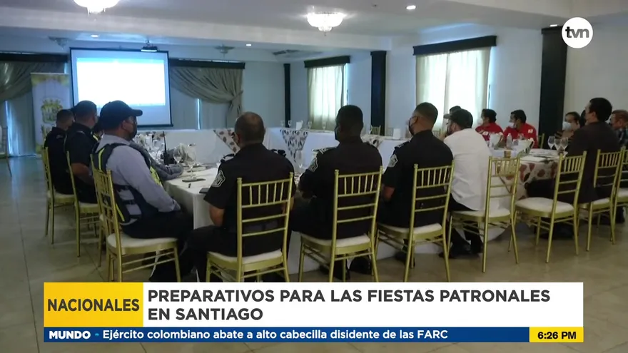 Preparativos para las patronales de Santiago