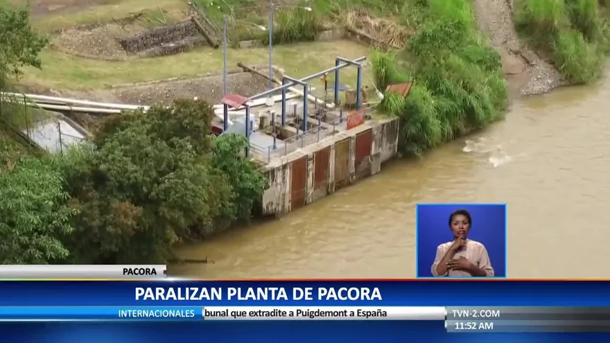 Paralizan planta potabilizadora de Pacora