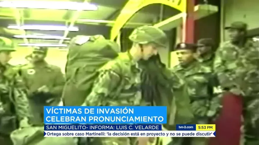 CIDH presenta informe favorable a víctimas panameñas de la Invasión