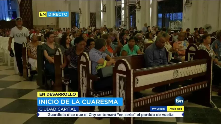 Católicos inician la Cuaresma