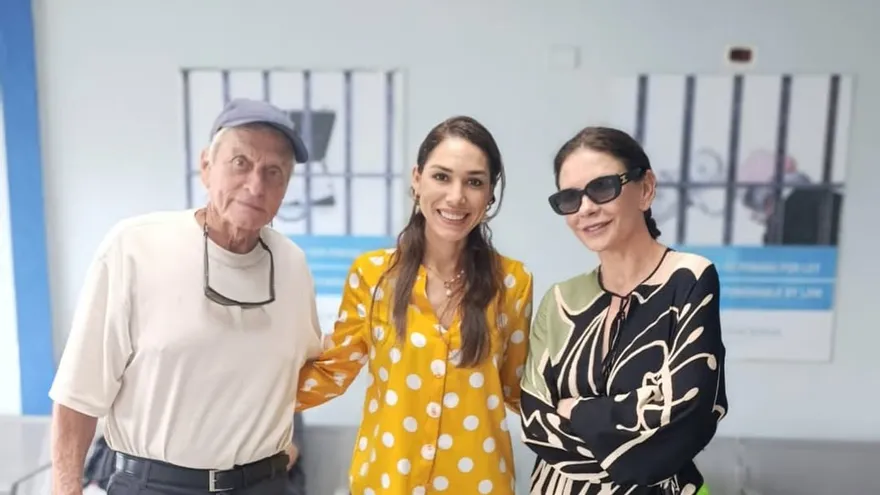 Michael Douglas y Catherine Zeta-Jones en Panamá