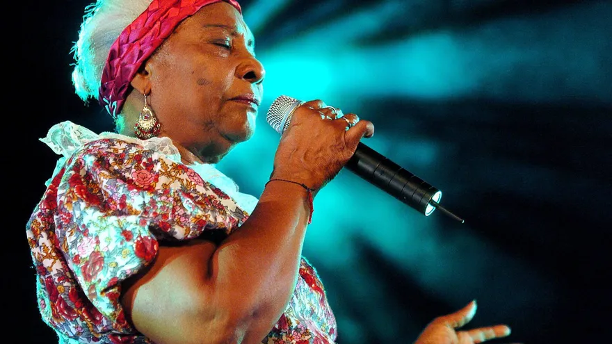 La cantautora colombiana Petrona Martínez.