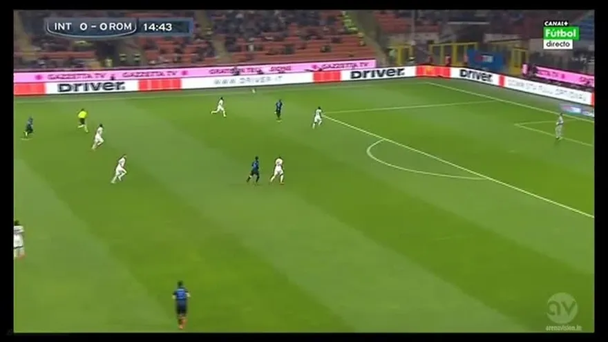 Resumen, Inter 2-1 Roma