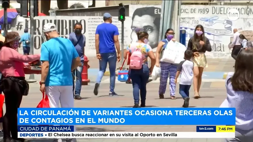 Todavía no se descarta una tercera ola de covid en Panamá