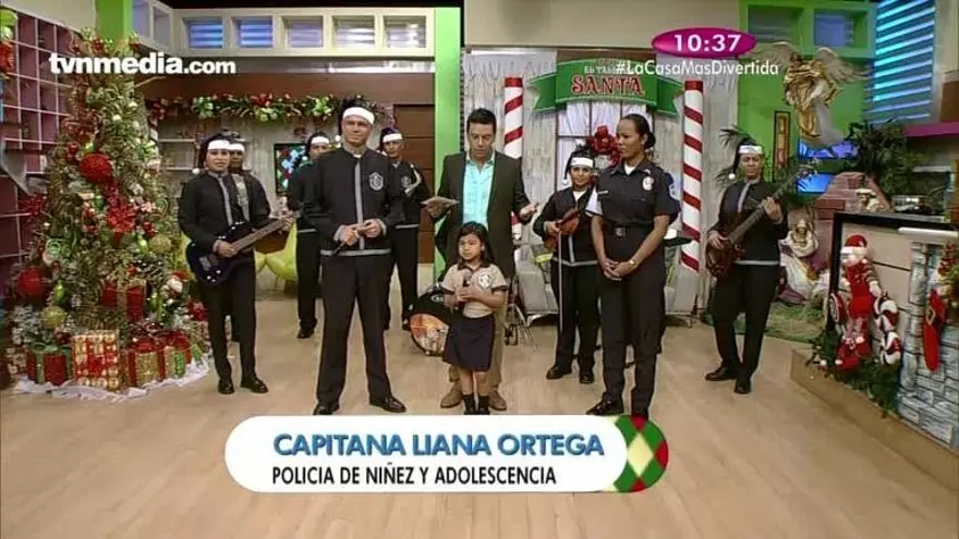 Grupo de la Policía Nacional - Presentación Musical Mensaje Social