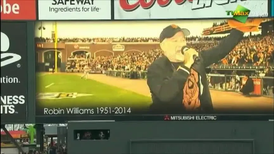 Los Gigantes recuerdan a Robin Willians