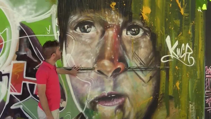 Mapa interactivo busca crear una biblioteca virtual de arte urbano de Uruguay