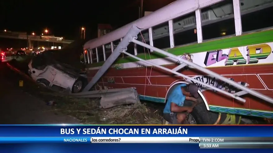 Tres heridos por accidente de tránsito en Arraiján