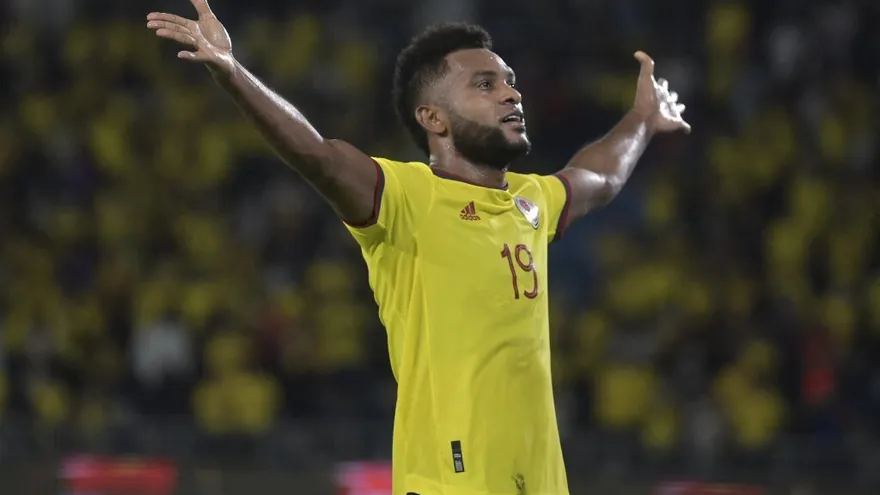 Miguel Borja lesionado y quedaría descartado para los partidos de eliminatorias con Colombia