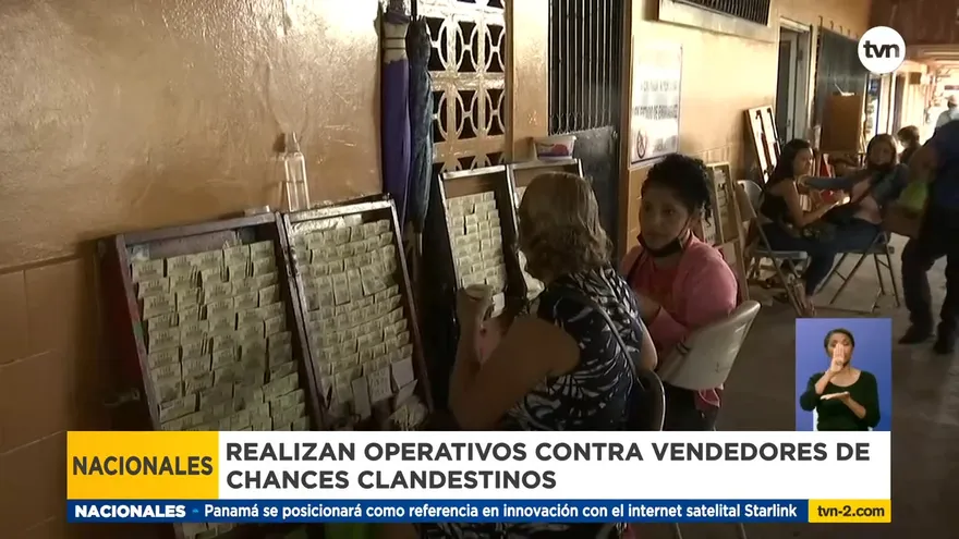 En Chiriquí, realizan operativos contra vendedores de chances clandestinos