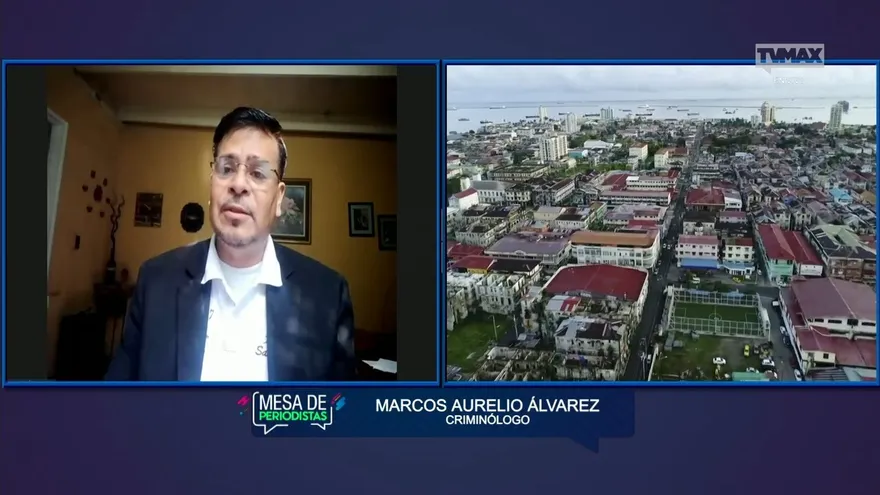 Mesa de periodistas - Entrevista a Marcos Aurelio Álvarez, Criminólogo panameño