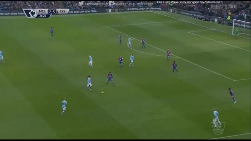 Goleada del Manchester City 4-0 sobre Crystal Palace