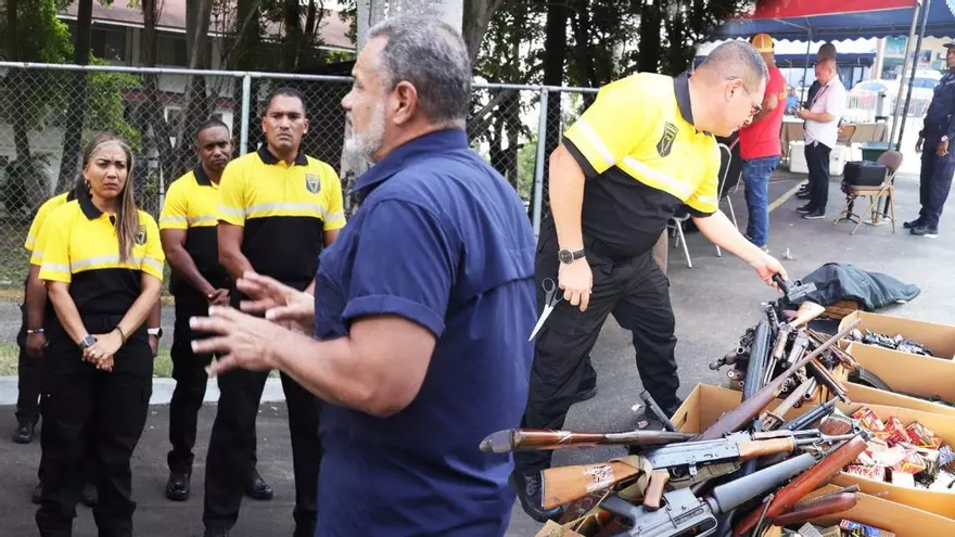 Diasp reactiva en Chiriquí programa de moratoria para regularización de armas