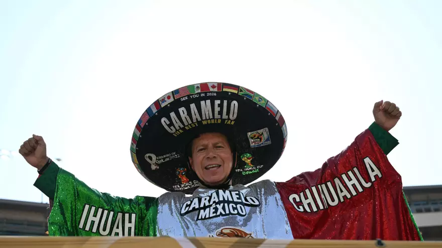 Aficionado mexicano en la Copa Oro 2025