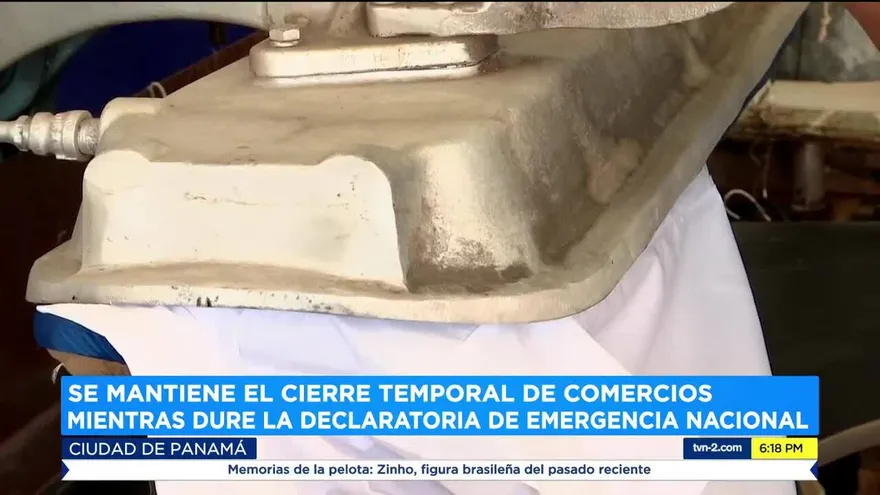 Se mantiene el cierre temporal de comercios hasta que dure la declaratoria de emergencia nacional