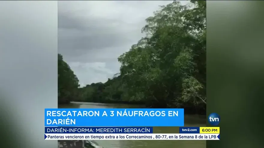 Mantienen búsqueda de un desaparecido en naufragio en Darién