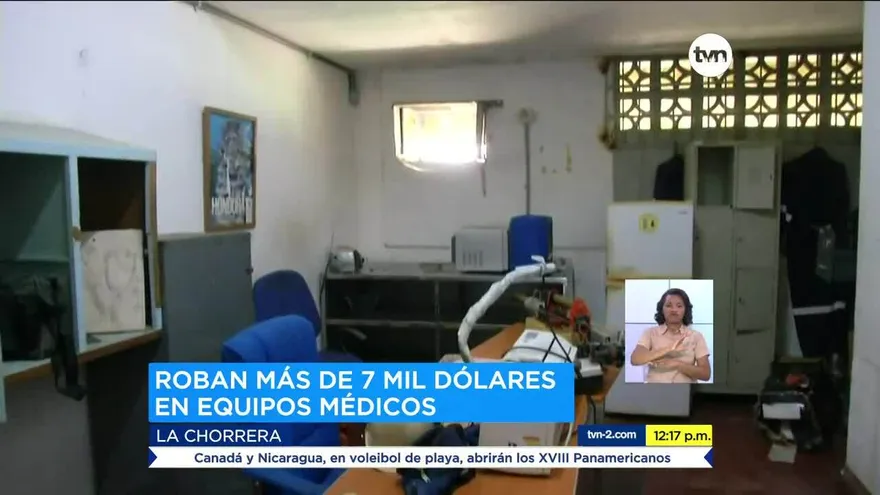 Roban $7 mil dólares en equipo del Minsa en Panamá Oeste