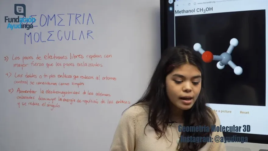 Ayudinga Química 11° - Geometría Molecular Parte IV 14 de mayo de 2020