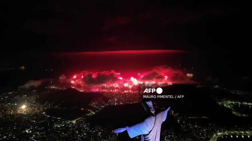 Celebración de Año Nuevo en Rio de Janeiro