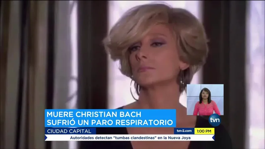 Fallece la actriz Christian Bach