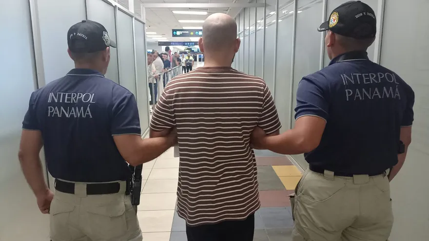 El hombre fue capturado en el Aeropuerto Internacional de Tocumen