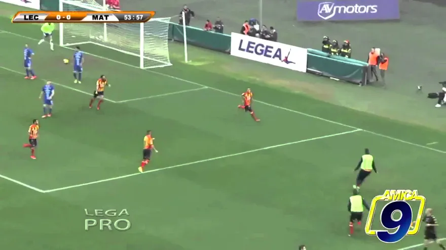Gol de Erick Herrera con el club Lecce de Italia