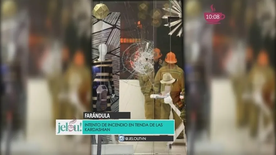 Intentaron incendiar una de las tiendas de las Kardashians