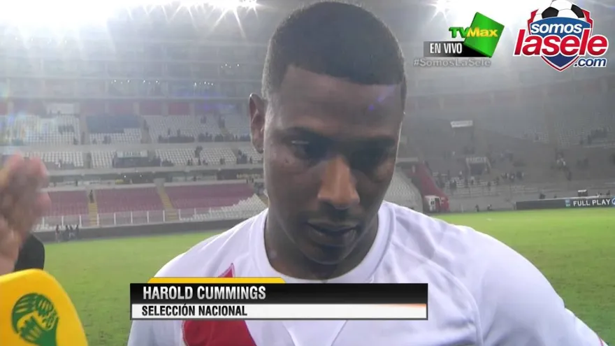 Declaraciones de Harold Cummings luego de la derrota Perú 3 Panamá 0