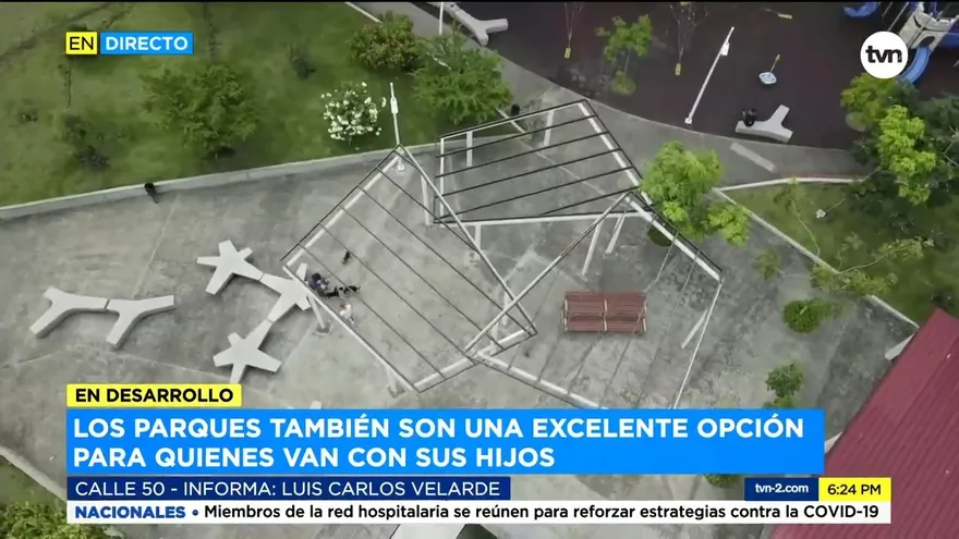 Parques son una opción para llevar a los niños