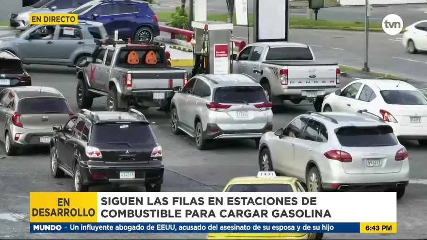Filas en las gasolineras