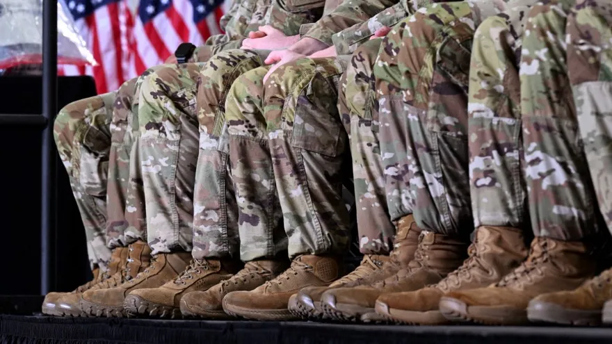 Imagen de miembros el ejercito de los Estados Unidos.