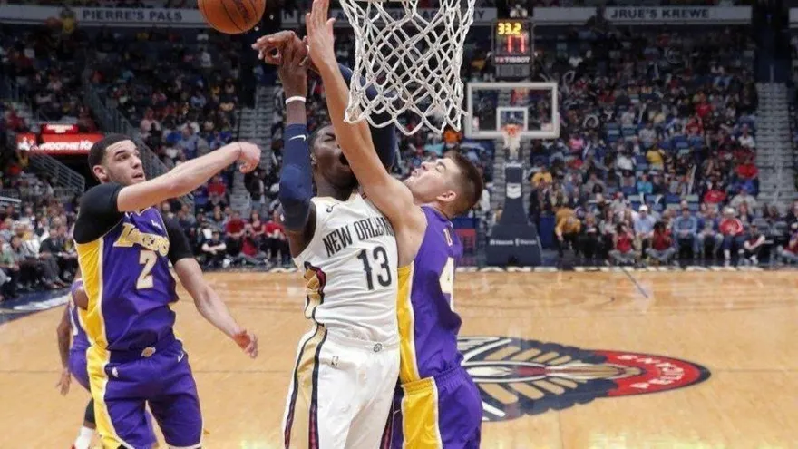 New Orleans Pelicans vencieron a los Lakers en el baloncesto de la NBA