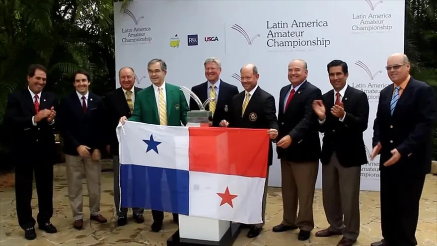 El anuncio de Panamá como sede del Latin America Amateur Championship 2017