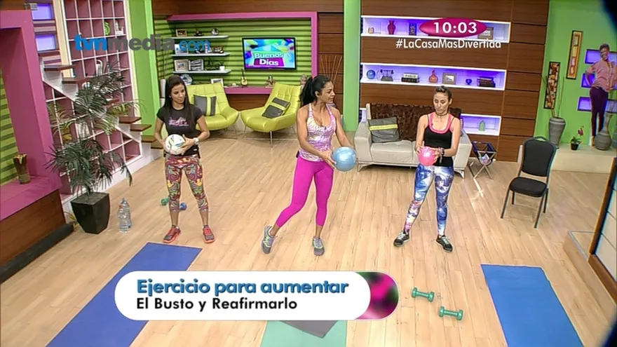 Fitness - Ejercicio para aumentar el Busto y Reafirmarlo