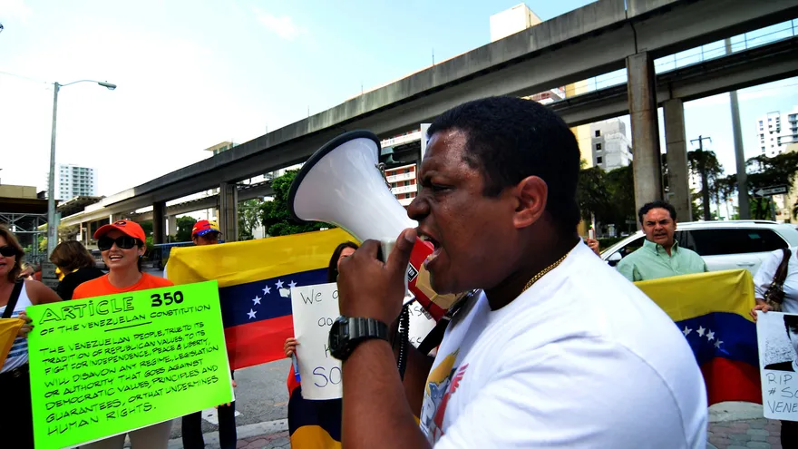 José Antonio Colina, presidente de Venezolanos Perseguidos Políticos en el Exilio (Veppex).
