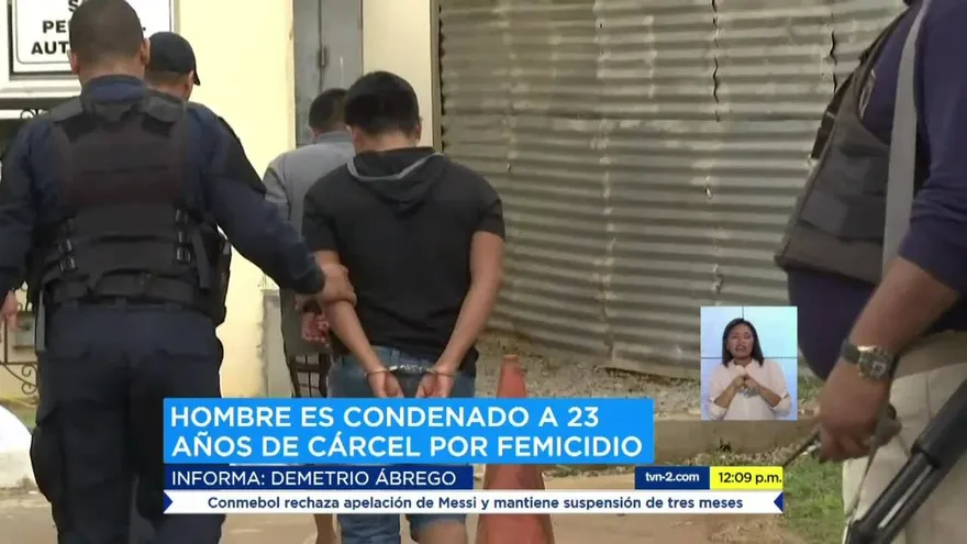 Condenan a 23 años a un hombre por feminicidio en Chiriquí