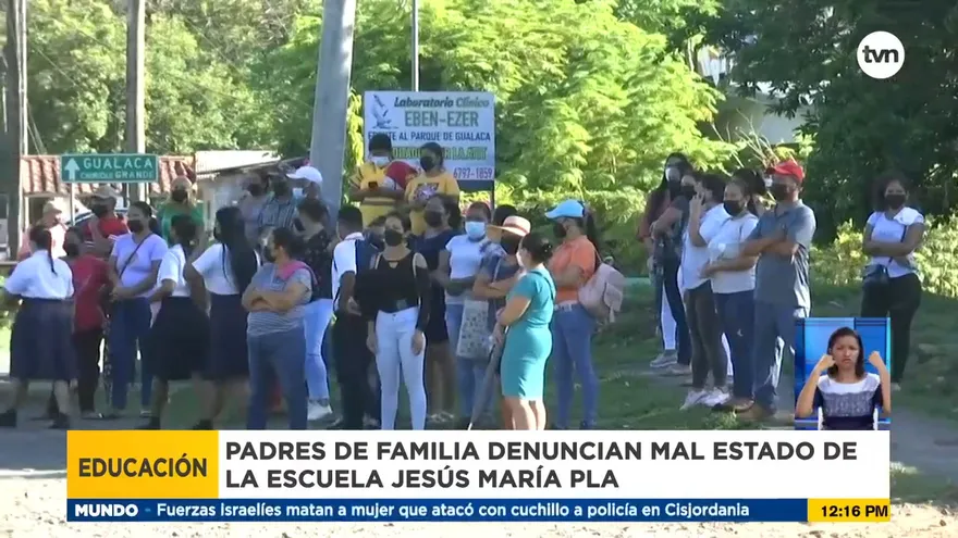 Denuncian mal estado de escuela en Gualaca