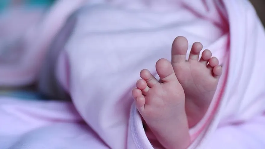 Imágeán con fines ilustrativos de un bebé recién nacido