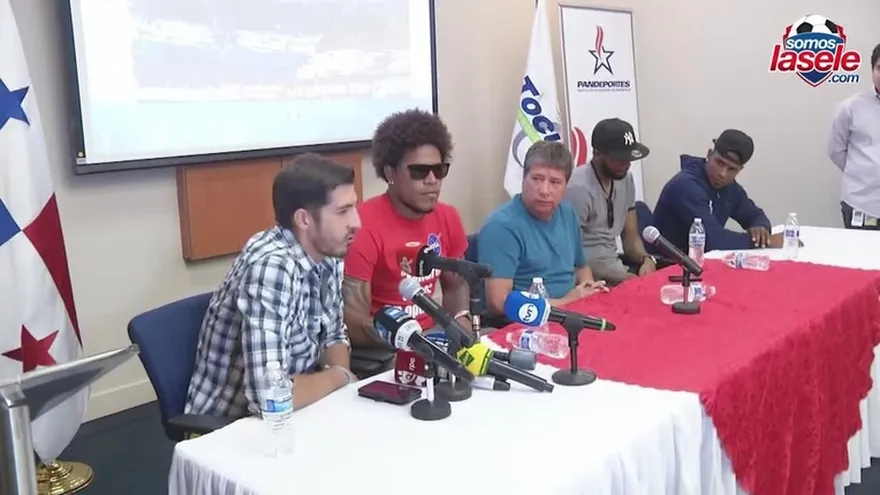 Jaime Penedo en conferencia de prensa